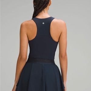 Wunder train racer back tank top worn twice